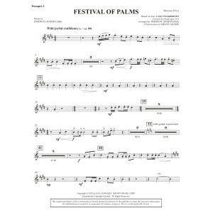 Festival of Palms (Full Orchestra) - Bb Trumpet 2