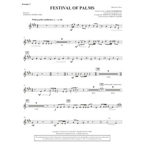 Festival of Palms (Full Orchestra) - Bb Trumpet 3