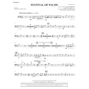 Festival of Palms (Full Orchestra) - Trombone 1