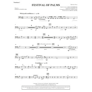 Festival of Palms (Full Orchestra) - Trombone 2