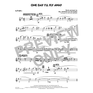 One Day I'll Fly Away (from Moulin Rouge) (arr. Michael Brown) - Alto Sax 1