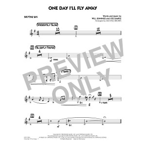 One Day I'll Fly Away (from Moulin Rouge) (arr. Michael Brown) - Baritone Sax