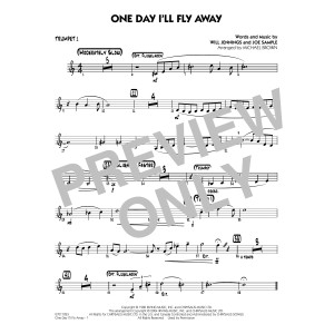 One Day I'll Fly Away (from Moulin Rouge) (arr. Michael Brown) - Trumpet 1