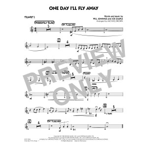 One Day I'll Fly Away (from Moulin Rouge) (arr. Michael Brown) - Trumpet 2