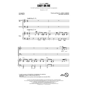 Easy On Me (arr. Mac Huff)