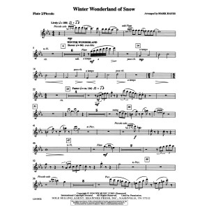 Winter Wonderland of Snow - Flute 2 (Piccolo)