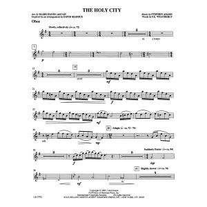 The Holy City (arr. Mark Hayes) - Oboe