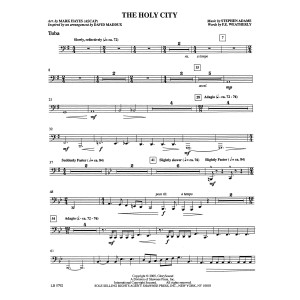 The Holy City (arr. Mark Hayes) - Tuba