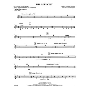 The Holy City (arr. Mark Hayes) - Pitched Percussion