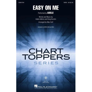 Easy On Me (arr. Mac Huff) - Drums