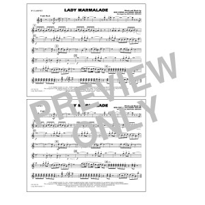 Lady Marmalade (from Moulin Rouge) (arr. Michael Brown) - Bb Clarinet