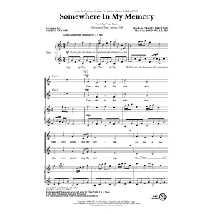 Somewhere In My Memory (from Home Alone) (arr. Audrey Snyder)