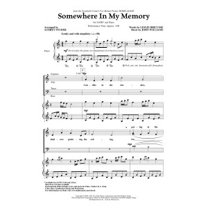 Somewhere In My Memory (from Home Alone) (arr. Audrey Snyder)