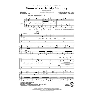 Somewhere In My Memory (from Home Alone) (arr. Audrey Snyder)