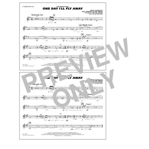 One Day I'll Fly Away (from Moulin Rouge) (arr. Michael Brown) - Eb Baritone Sax