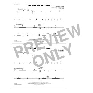 One Day I'll Fly Away (from Moulin Rouge) (arr. Michael Brown) - Cymbals