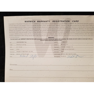 Warwick (Infinity LTD 2000)