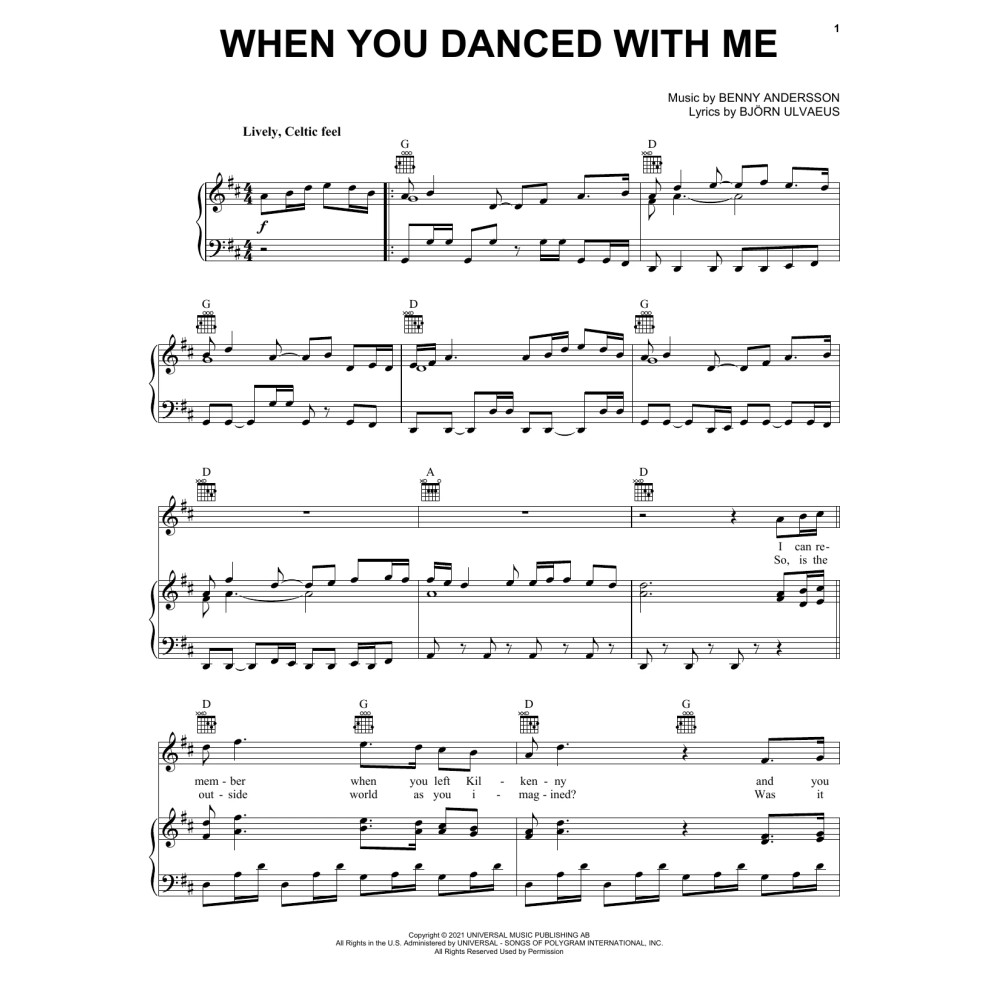 When You Danced With Me