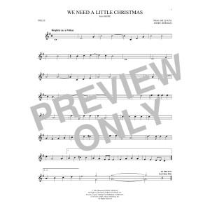 We Need A Little Christmas (from Mame)