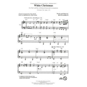 White Christmas (from Holiday Inn) (arr. Mac Huff)