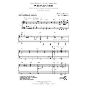 White Christmas (from Holiday Inn) (arr. Mac Huff)