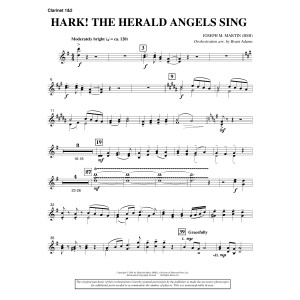 Hark! The Herald Angels Sing (from Journey Of Promises) - Bb Clarinet 1,2