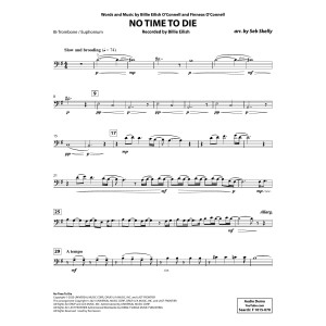 No Time to Die (for Brass Quintet) (arr. Seb Skelly) - Bb Trombone / Euphonium B.C.