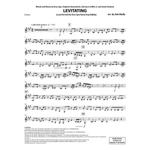Levitating (for Brass Quintet) (arr. Seb Skelly) - Eb Bass T.C.
