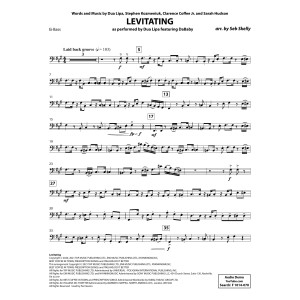 Levitating (for Brass Quintet) (arr. Seb Skelly) - Eb Bass B.C.