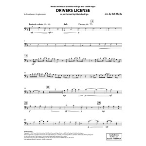 Drivers License (for Brass Quintet) (arr. Seb Skelly) - Bb Trombone / Euphonium B.C.
