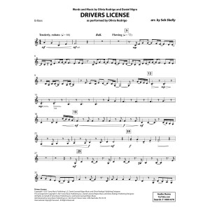 Drivers License (for Brass Quintet) (arr. Seb Skelly) - Eb Bass T.C.