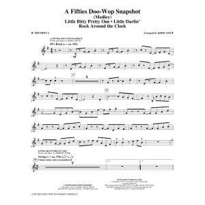 A Fifties Doo-Wop Snapshot (Medley) - Bb Trumpet 2