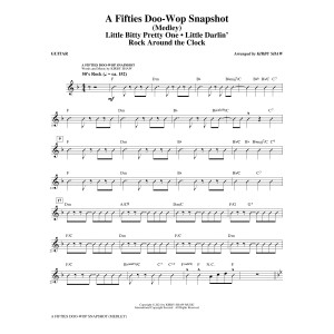 A Fifties Doo-Wop Snapshot (Medley) - Guitar