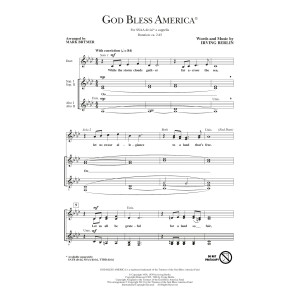 God Bless America (arr. Mark Brymer)