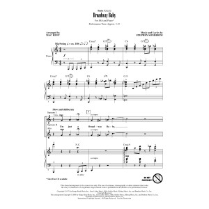 Broadway Baby (from Follies) (arr. Mac Huff)