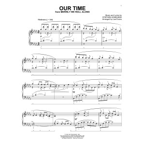 Our Time (from Merrily We Roll Along) (arr. Lee Evans)