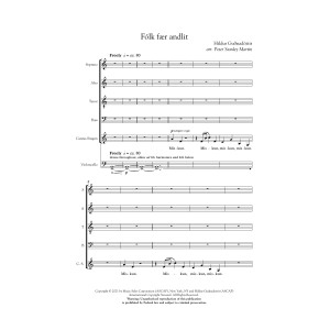 Folk faer andlit (arr. Peter Stanley Martin)
