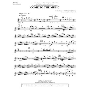 Come to the Music - Flute 1 & 2 (Piccolo)
