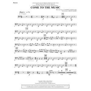 Come to the Music - Bassoon
