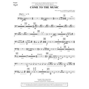 Come to the Music - Timpani