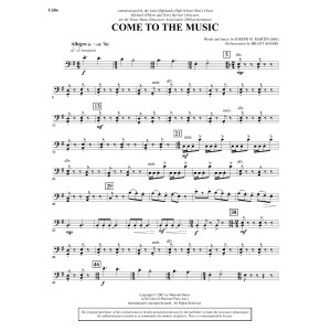 Come to the Music - Cello