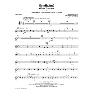 Sondheim! A Choral Celebration (Medley) (arr. Mac Huff) - Bb Trumpet 2
