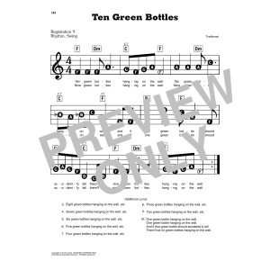 Ten Green Bottles