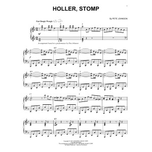 Holler, Stomp (arr. Brent Edstrom)