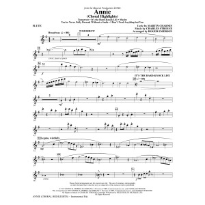 Annie (Choral Highlights) (arr. Roger Emerson) - Flute