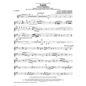 Annie (Choral Highlights) (arr. Roger Emerson) - Clarinet