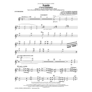 Annie (Choral Highlights) (arr. Roger Emerson) - Synthesizer