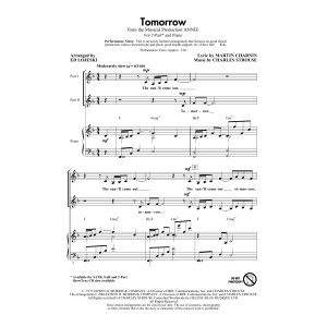 Tomorrow (from Annie) (arr. Ed Lojeski)