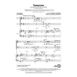 Tomorrow (from Annie) (arr. Ed Lojeski)