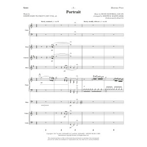 Portrait (Consort) (arr. Joseph M. Martin) - Full Score